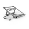 Kép 1/3 - HAMA 00200139, FIC USB 3.2 GEN2 TYPE-C,12IN1 DOKKOLÓ ÁLLVÁNY (USB3.1,HDMI,DP, LAN,USB-C,PD) - szürke HAMA
