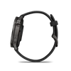 Kép 4/6 - Garmin venu 4 - 41 mm, dark grey, black silicone band