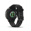 Kép 5/6 - Garmin venu 4 - 41 mm, dark grey, black silicone band