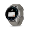 Kép 3/7 - Garmin venu 4 - 45 mm, silver, grey silicone band