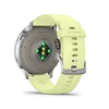 Kép 6/7 - Garmin venu 4 - 45 mm, silver, yellow silicone band