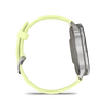 Kép 7/7 - Garmin venu 4 - 45 mm, silver, yellow silicone band
