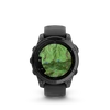 Kép 1/6 - Garmin fenix e, slate grey steel w / black silicone band, 47 mm