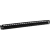 Kép 2/4 - EXCEL Patch Panel Cat.5e UTP 24 portos 1U, fekete (RJ45-RJ45)