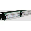 Kép 3/3 - EXCEL Patch Panel Cat.5e UTP 24 portos 1U, fekete