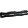 Kép 4/4 - EXCEL Patch Panel Cat.5e UTP 48 portos 2U, fekete