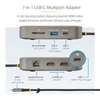 Kép 2/3 - STARTECH USB-C Multiport Adapter, 2xHDMI, 1xLAN, 2xUSB-A / USB-C 10Gbps HUB, 100W PD, SD STARTECH