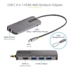 Kép 2/3 - STARTECH USB-C Multiport Adapter 1xHDMI 4K 60Hz, 3xUSB 3.2, 1xLAN, 1xType-C, 30cm kábel STARTECH