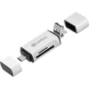 Kép 1/2 - SANDBERG Kártyaolvasó, Card Reader USB-C + USB + MicroUSB Sandberg