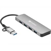 Kép 2/3 - SANDBERG Hub és elosztó, USB-C / A to 4xUSB 3.0 Hub Sandberg