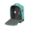 Kép 4/6 - TAKE2CABIN 149174-A647 alkalmi hátizsák S 14.1" türkiz / lime American Tourister