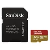 Kép 1/2 - SANDISK MICROSD EXTREME KÁRTYA 32GB, 100MB/s CL10 UHS-I, V30, A1