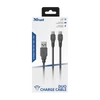 Kép 3/6 - TRUST Kettős, töltő és játékhoz használható kábel 20165 (GXT 222 Duo Charge & Play Cable for PS4) Trust