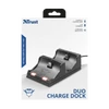 Kép 3/9 - TRUST Duo dokkoló PS4-hez 21681 (GXT 235 Duo Charging Dock for PS4) Trust