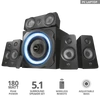 Kép 1/7 - TRUST 5.1 térhatású hangszórórendszer 21738 (GXT 658 Tytan 5.1 Surround Speaker System) Trust