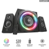 Kép 1/14 - TRUST RGB-megvilágítású 2.1 hangszórókészlet 22944 (GXT 629 Tytan RGB Illuminated 2.1 Speaker Set) Trust