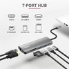 Kép 5/6 - TRUST Hétfunkciós USB-C többportos adapter 23775, Dalyx 7-in-1 USB-C Multiport Adapter