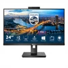 Kép 1/6 - PHILIPS IPS monitor 23.8" 242B1H, 1920x1080, 16:9, 250cd / m2, 4ms, 75Hz, D-Sub / DVI-D / DP / HDMI / 4xUSB, hangszóró, webkamera