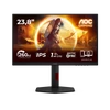 Kép 1/11 - AOC IPS Gaming monitor 23,8" 24G4ZR 1920x1080, 16:9, 300cd / m2, 1ms, DisplayPort / 2xHDMI, 260 Hz, áll.mag.,pivot AOC