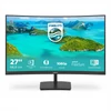 Kép 1/6 - PHILIPS Ívelt VA monitor 27" 271E1SCA, 1920x1080, 16:9, 250cd / m2, 4ms, 75Hz, VGA / HDMI, hangszóró