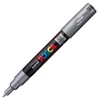 Kép 1/9 - UNI POSCA Marker Pen PC-1M Extra-Fine - Silver UNI