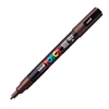 Kép 1/9 - UNI POSCA Marker Pen PC-3M Fine - Dark Brown UNI