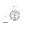 Kép 19/19 - EZVIZ HP4 kültéri vezeték nélküli kukucskáló csengővel  4,3 hüvelyk, kétirányú video hívás, csengő, 4600 mAh, 512G EZVIZ