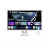 Kép 1/6 - LG Smart IPS monitor 31.5" 32SR50F-W, 1920x1080, 16:9, 250cd / m2, 8ms, 2xHDMI / 2xUSB / Bluetooth / AirPlay, hangszóró LG