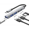 Kép 2/4 - SANDBERG Hub és elosztó, USB-C to 3xUSB-A + 2xUSB-C SAVER Sandberg