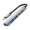 Kép 1/4 - SANDBERG Hub és elosztó, USB-C to 3xUSB-A + 2xUSB-C SAVER Sandberg