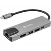 Kép 1/3 - Sandberg USB-C 5in1 Travel Dock Saver Sandberg