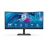 Kép 1/11 - PHILIPS Ívelt VA monitor 34" 346E2CUAE, 3440x1440, 21:9, 350cd / m2, 1ms, 100Hz, USB-C / 4xUSB / DisplayPort / HDMI, hangszóró Philips