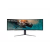 Kép 1/8 - LG Ívelt Gaming 240Hz VA monitor 49" 49GR85DC, 5120x1440, 32:9, 450cd / m2, 1ms, 2xHDMI / DisplayPort / 3xUSB LG