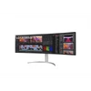 Kép 2/6 - LG Ívelt Nano IPS monitor 49" 49WQ95C-W, 5120x1440, 32:9, 400cd / m2, 5ms, 2xHDMI / DisplayPort / USB-C / 2xUSB, hangszóró LG