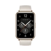 Kép 3/4 - HUAWEI Watch Fit 2, Moonlight White Leather Strap