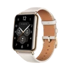Kép 1/4 - HUAWEI Watch Fit 2, Moonlight White Leather Strap