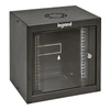 Kép 1/2 - LEGRAND fali rack szekrény 10` 6U MAG: 362 SZÉL: 320 MÉLY: 300 antracit egyrészes üvegajtós készre szerelt MAX: 12 kg Li Legrand
