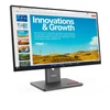 Kép 2/8 - LENOVO Monitor - ThinkVision P24qd-40; 23,8" QHD 2560x1440 IPS 120Hz, 16:9, 1500:1, 300cd / m2, 4ms, HDMI,DP,USB ABC, RJ45 Lenovo