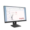 Kép 2/8 - LENOVO Monitor - ThinkVision E24-40; 23,8" FHD 1920x1080 IPS, 16:9, 4ms, 100Hz, 1300:1, 250cd / m2, HDMI, DP, VGA, Pivot Lenovo