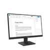 Kép 2/8 - LENOVO Monitor - ThinkVision S22-4e, 21.5" FHD 1920x1080 IPS, 16:9, 1300:1, 250cd / m2, 4ms, HDMI, VGA Lenovo