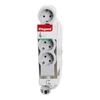 Kép 2/3 - LEGRAND Elosztósor Standard 4x2P + F, 3 m vezetékkel, fehér-szürke Legrand