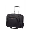 Kép 1/6 - AMERICAN TOURISTER Gurulós Notebook táska 88533-1070, Briefcase 15.6" (BLACK / ORANGE) -AT WORK