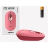 Kép 2/2 - LOGITECH Egér - POP Vezeték Nélküli + (Emoji gomb), Lavender