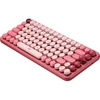 Kép 1/2 - LOGITECH Billentyűzet - POP Keys Mechanikus Vezeték Nélküli + (Emoji gombok) Heartbreaker Rose, US