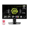 Kép 1/4 - MSI Monitor GAMING MAG 255PXF 24,5" FHD Rapid IPS 1920x1080, 16:9, 300Hz, 1000:1, 0,5ms, 2x HDMI, DP, Pivot, Black MSI DT