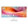 Kép 1/3 - MSI Monitor Business PRO MP341CQW E12 Ívelt 34" QHD 3440x1440, 120Hz VA 21:9, 3000:1, 300cd / m2, 4ms, 2xHDMI, DP, White MSI DT