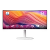 Kép 1/5 - MSI Monitor Business Modern MD342CQPW Ívelt 34" QHD, 3440x1440, 100Hz VA 21:9, 3000:1 CR, 300cd / m2, 4ms, HDMI, DP, White MSI DT