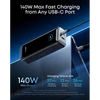 Kép 3/4 - ANKER Powerbank Prime 26000mAh, 300W, 2xUSB-C Input / Output, USB-A Output, fekete - A110AH11 Anker