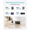 Kép 3/6 - ANKER Powerbank 20000mAh, 65W, 1xUSB-C, 1xUSB-A, Beépített USB-C töltő kábel, fekete - A1383H11 Anker
