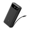 Kép 1/6 - ANKER Powerbank 20000mAh, 65W, 1xUSB-C, 1xUSB-A, Beépített USB-C töltő kábel, fekete - A1383H11 Anker